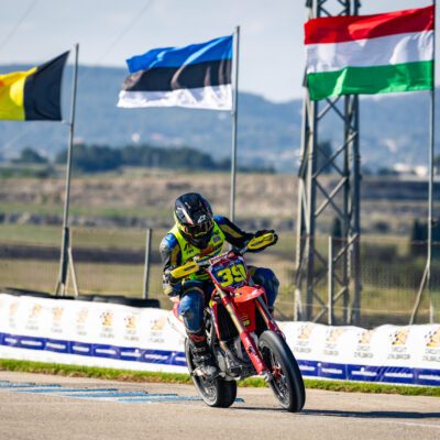 Eesti Supermoto sõitjad noppisid esimeselt MM-i etapilt punkte