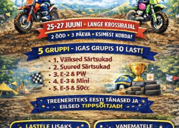 Registreeri – Akvile Kids Motokrossi laager 25.-27. juuni