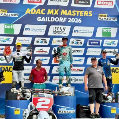Vägev, Sebastian Leok võitis Saksamaa MV etapi Gaildorfis, Mooses tõusis poodiumile 85cc klassis