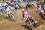 Karel Kutsar võitis Top 200 etapi Türil, sarja liidrina jätkab Lusbo MX Open A start, Karel Kutsar (132), foto MX Mania.