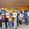 Kuimetsas sai lõpplahenduse Hartwall Jaffa motokrossi noortesari 50cc klassi poodium Jaffa noortesarja Kuimetsa etapil