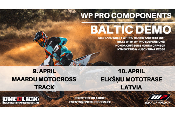 WP Pro Components BALTIC DEMO test-days! WP PRO COMOPONENT