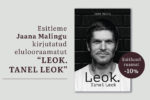 Tanel Leoki raamatu esitlus toimub sellel nädalal kahes linnas tanel leoki raamat