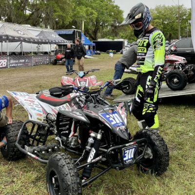 Kukkumine jättis Kevin Saare ATV Pro Motocross sarja teisel etapil esikümnest välja