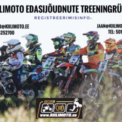 Kiilimotos alustavad kevadel algajate mudilaste ja noorte edasijõudnute motokrossi treeningrühmad