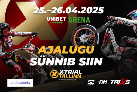 Aprilli lõpus Tallinnas Unibet Arenal toimuva motovõistluse TRIXS 2025 korraldajad annavad teada, et on ametlikult liitunud vastloodud FIM Women’s X-Trial Troph