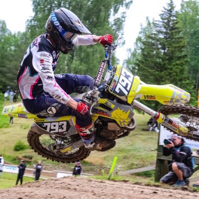 MX Liiga neljas etapp sõideti Linnamäe krossirajal